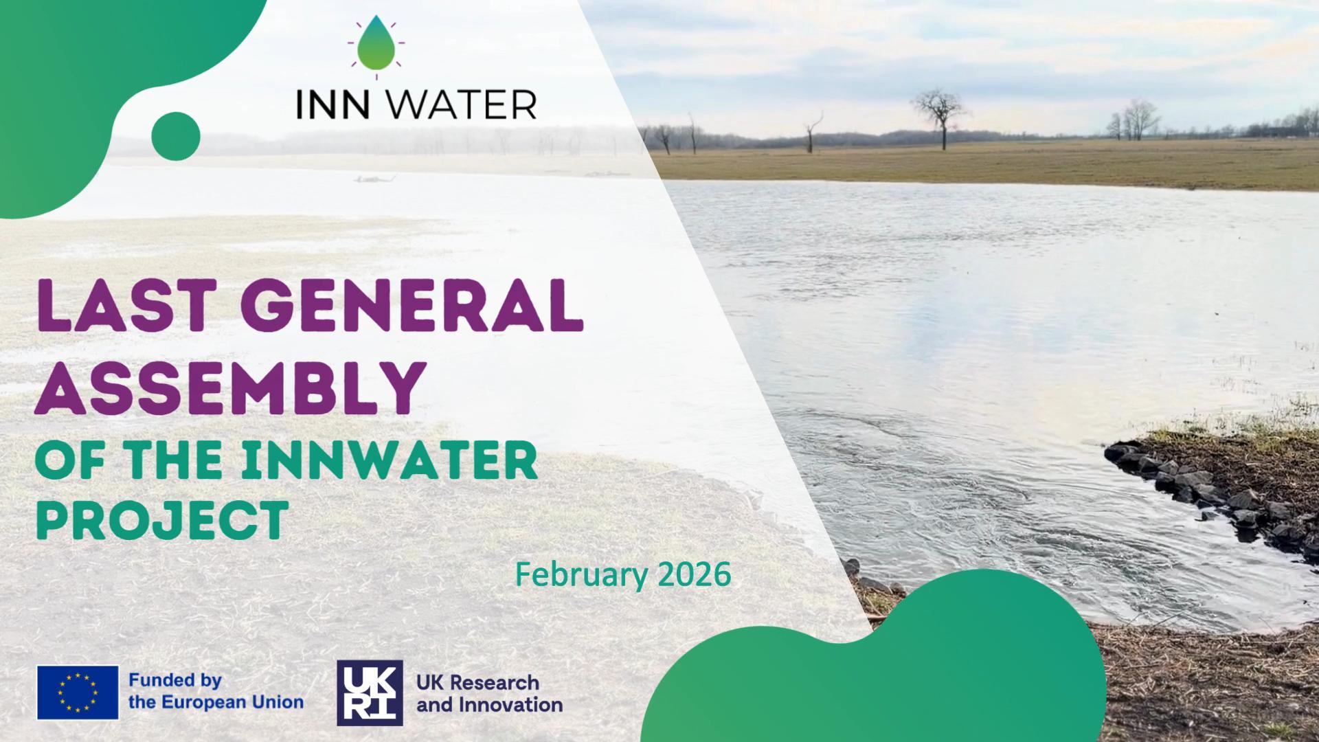InnWater Final General Assembly | Szolnok, Hungary | February 2026