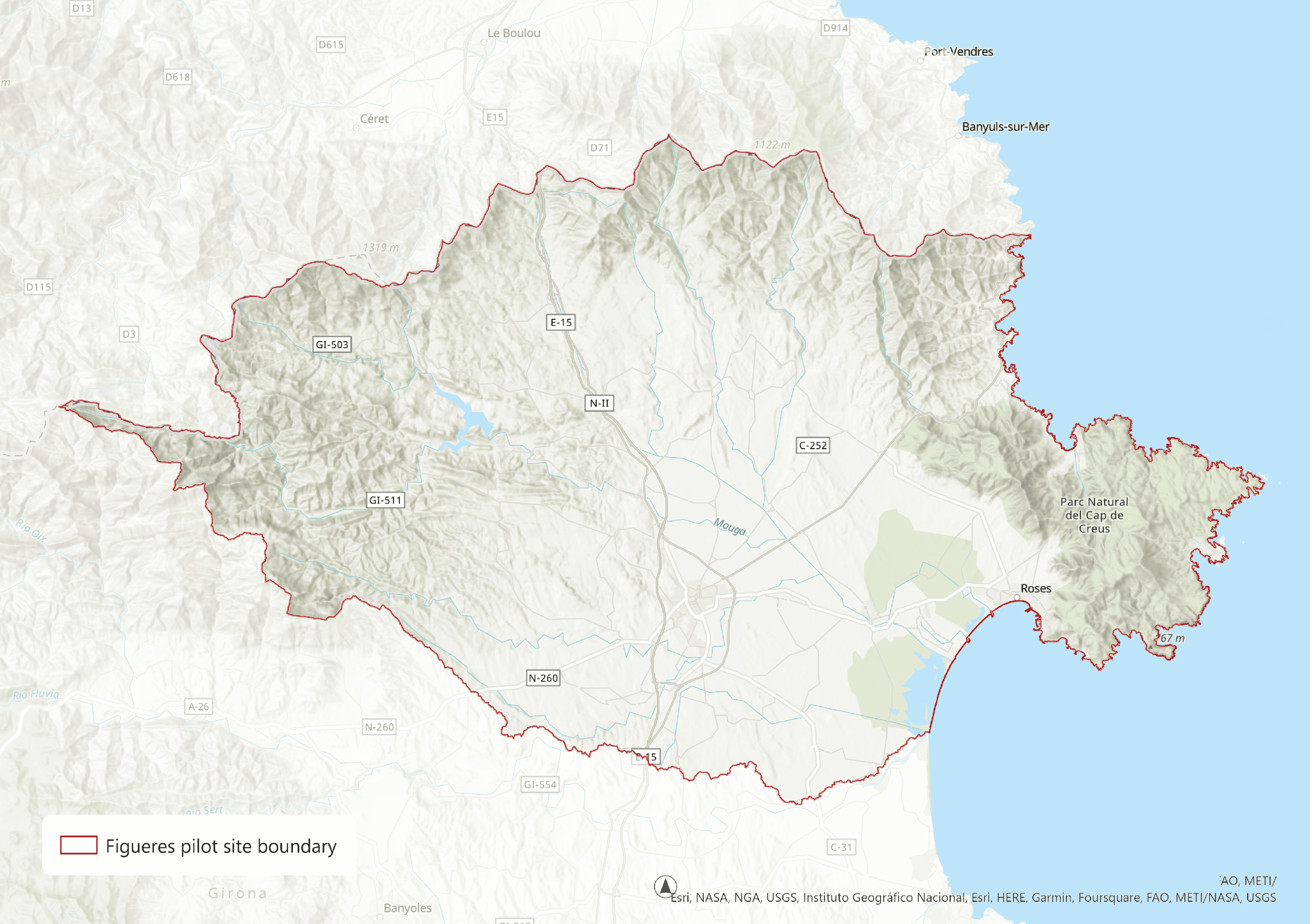 Figueres Map