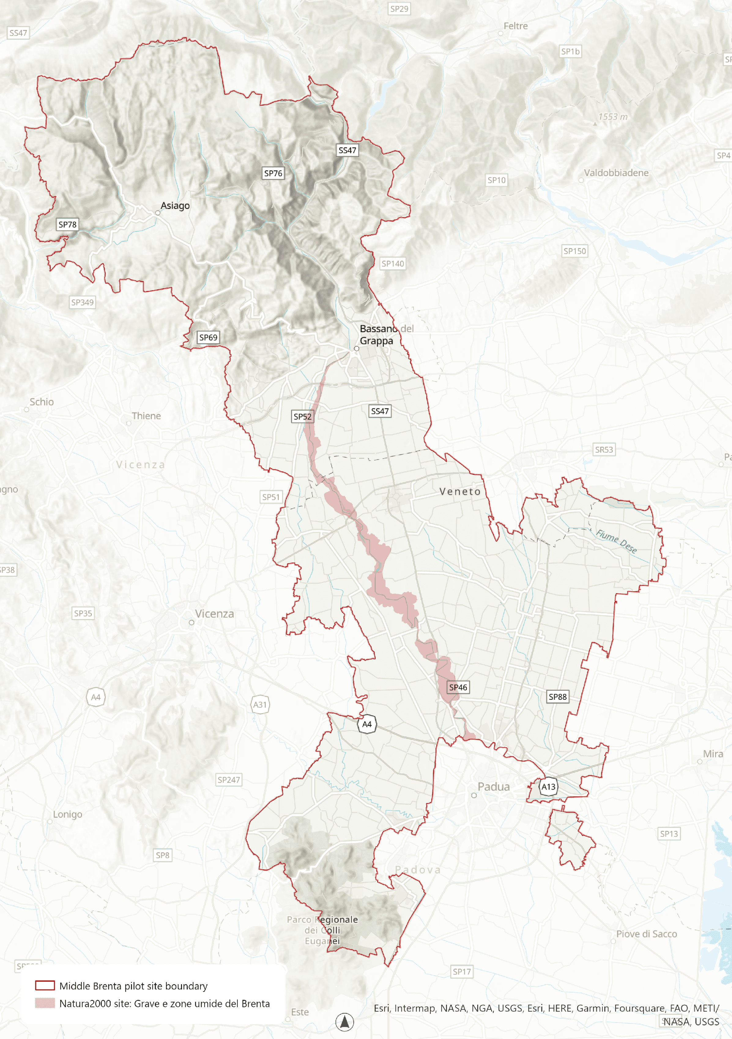 Brenta Map