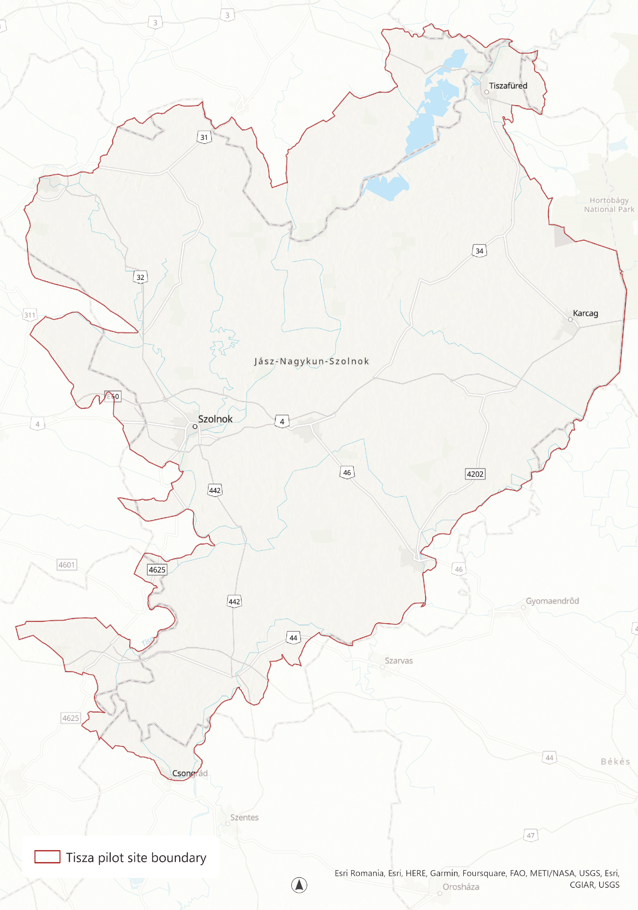 Tisza Map